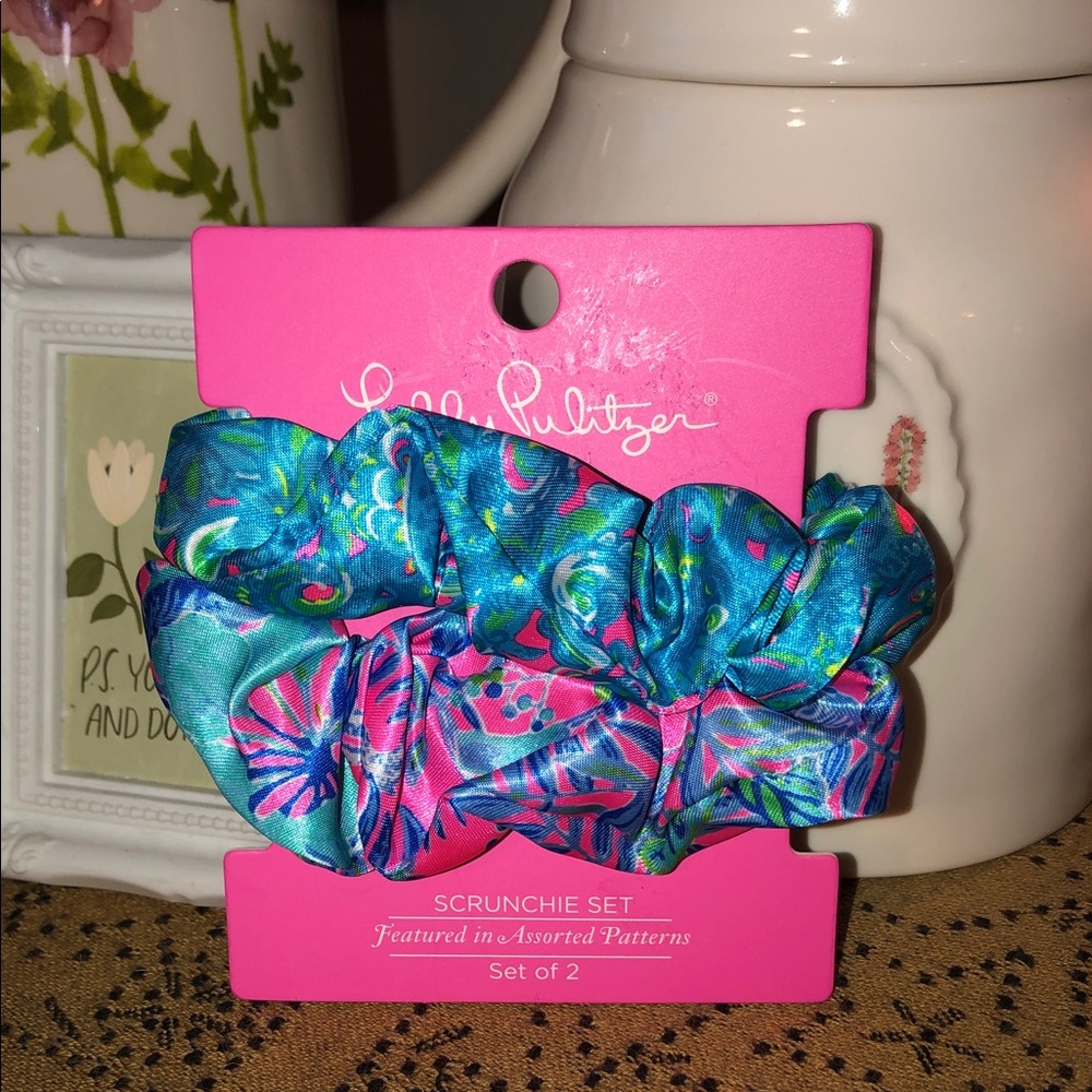 Lilly Pulitzer Scrunchie Set of 2